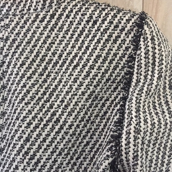 Ann Taylor Black & White Tweed Jacket - Picture 4 of 4